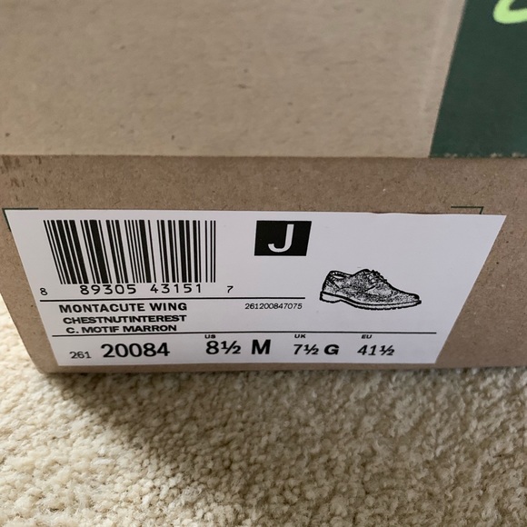 Clarks Montacute Wing Shoes - Picture 4 of 4